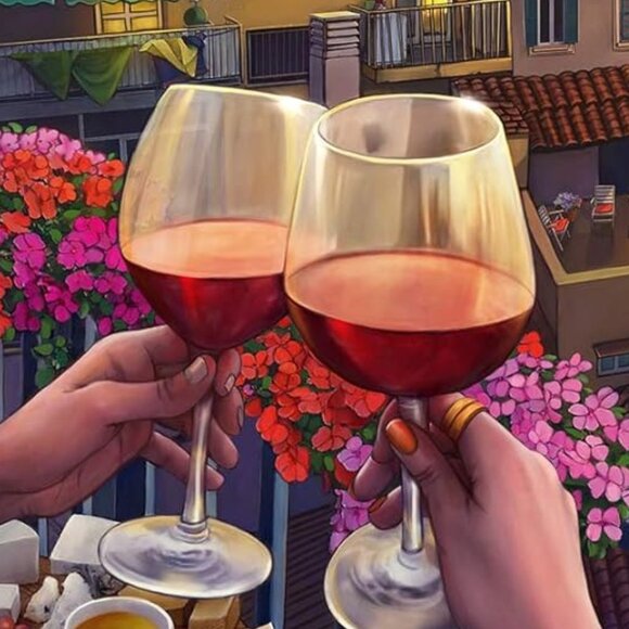 New sealed Ravensburger 500 pcs Large Format Puzzle-Cozy Wine Terrace - Picture 5 of 14